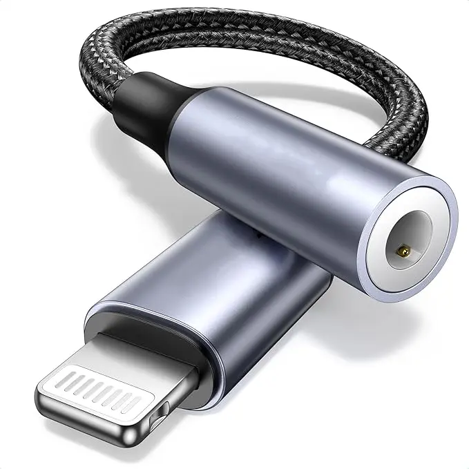 Lightning to 3.5mm Headphone Jack Adapter [Apple MFi Certified] Hi-Fi Stereo Sound B2B power charger China factory wholesale charger HIFI audio adapter manufacturer audio adapter China supplier video adapter factory HDMI adapter manufacturer HDMI adapter supplier from Dongguan youlike electronics co Ltd