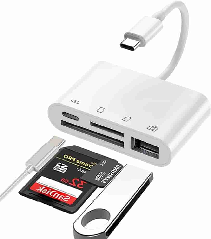 4 in 1 Type-C memory card reader with PD charging low MOQ wholesale bulk importer supplier from China factory OEM MacBook adapter factory price OEM for international digital accessories importers from Dongguan youlike electronics Co LTD Exporters to global importers