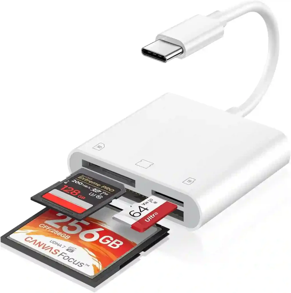 USB-C CF SD TF multi slot card reader wholesale factory from China, high speed USB3.0, low MOQ, OEM custom logo, supply for global camera accessories importers and wholesalers form Dongguan youlike electronics Co Ltd manufacturer Camera Drone HJI card reader